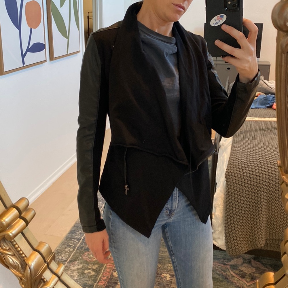 Blank NYC Size small “leather” jacket